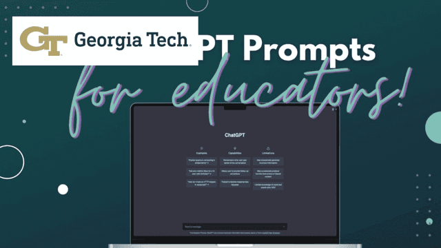 ChatGPT for Educators Professional Certificate