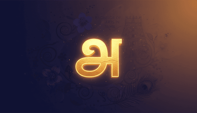 Bachelor of Arts in Tamil