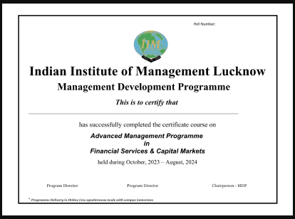 Sample Degree Certificate